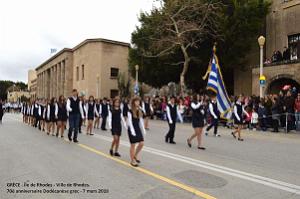 253- Rhodes- Defile Dodecanese grec